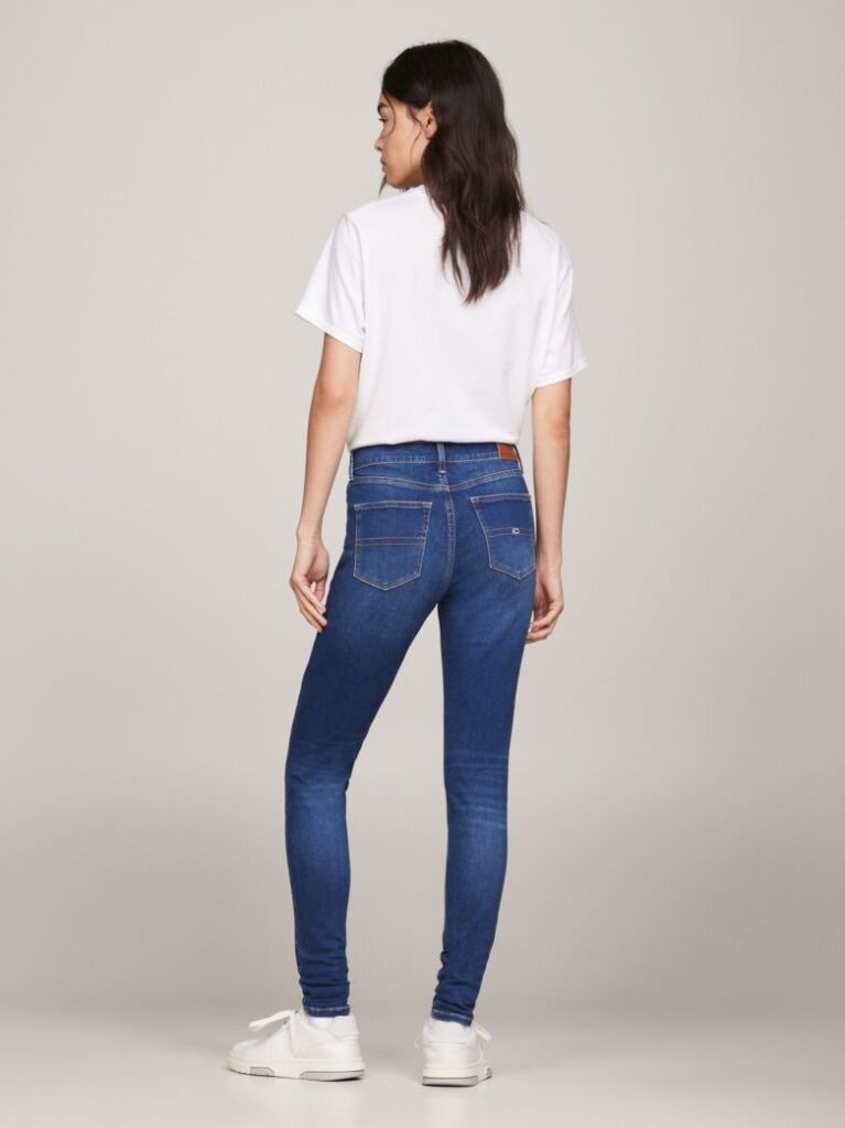 Denim Nora Mid Rise Skinny Faded Jeans  Women