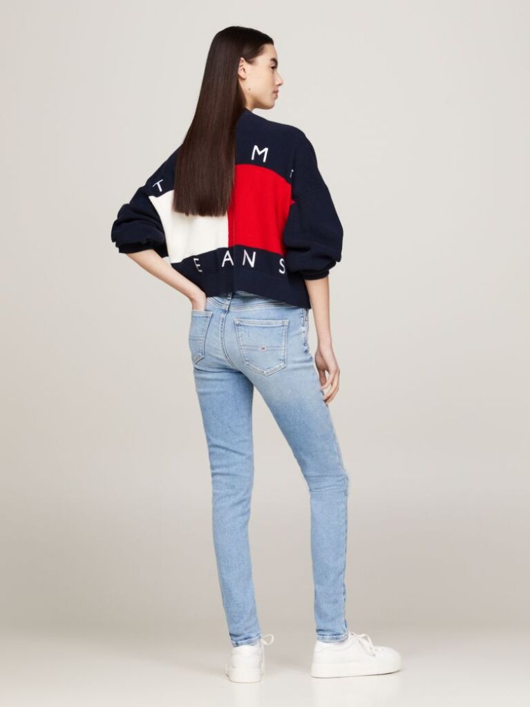 Denim Nora Mid Rise Skinny Faded Jeans  Women