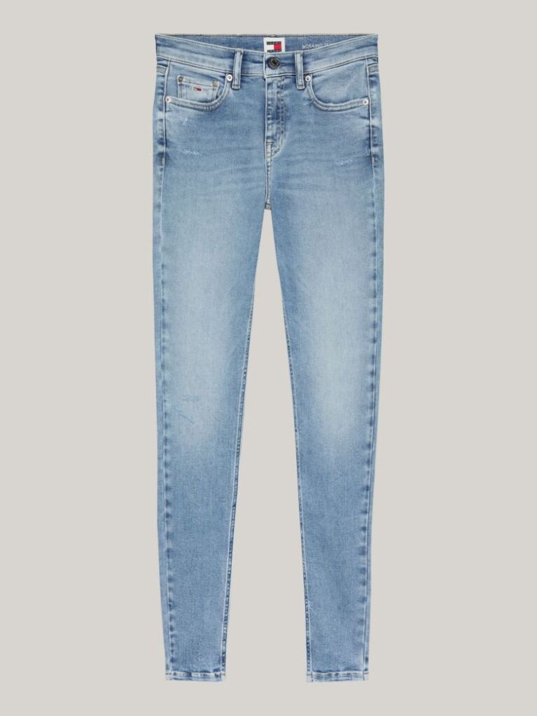 Denim Nora Mid Rise Skinny Faded Jeans  Women