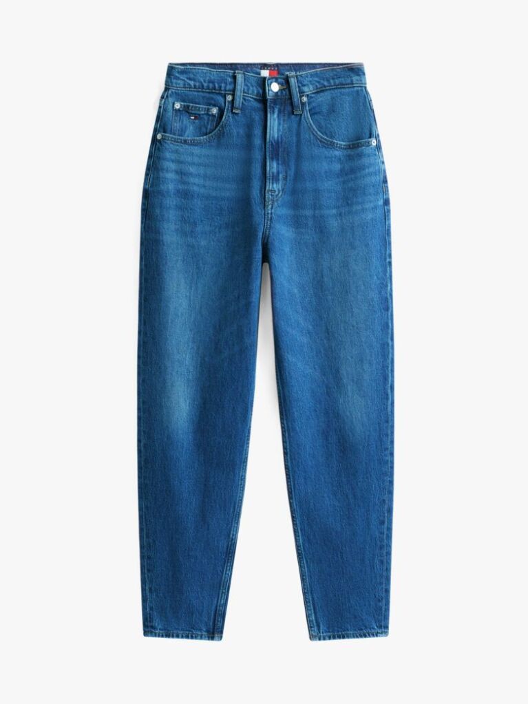 Denim Ψηλόμεσο Mom Τζιν Σε Tapered Γραμμή  Γυναίκες