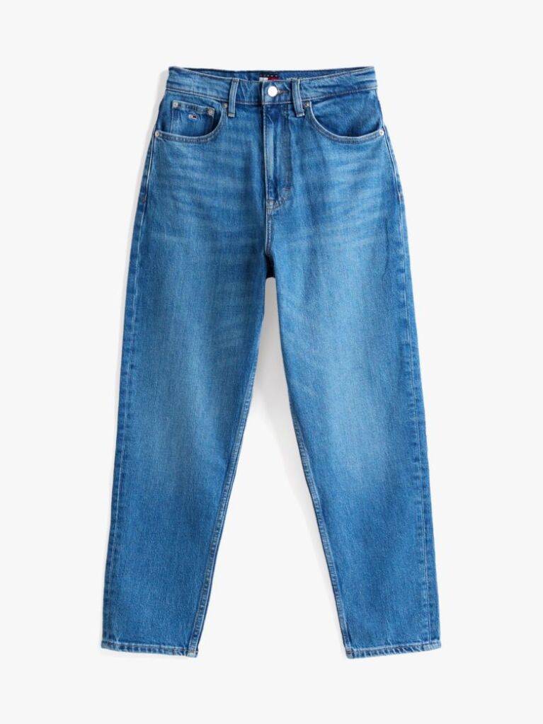 Denim Mom Ultra High Rise Straight Tapered Jeans  Women