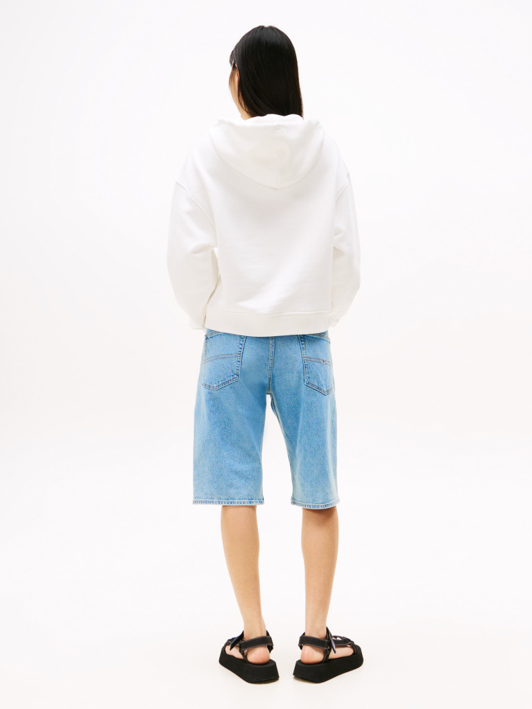 Μπεζ Hoody Σε Boxy Γραμμή  Γυναίκες