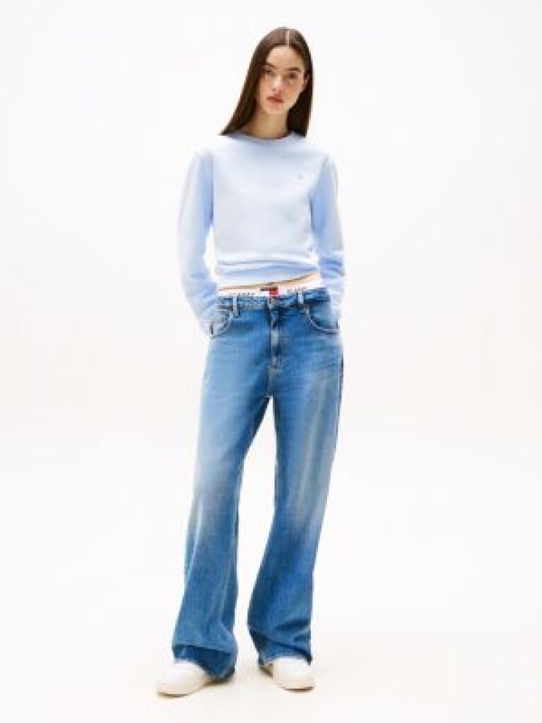 Denim Mia Mid Rise Relaxed Straight Jeans  Women