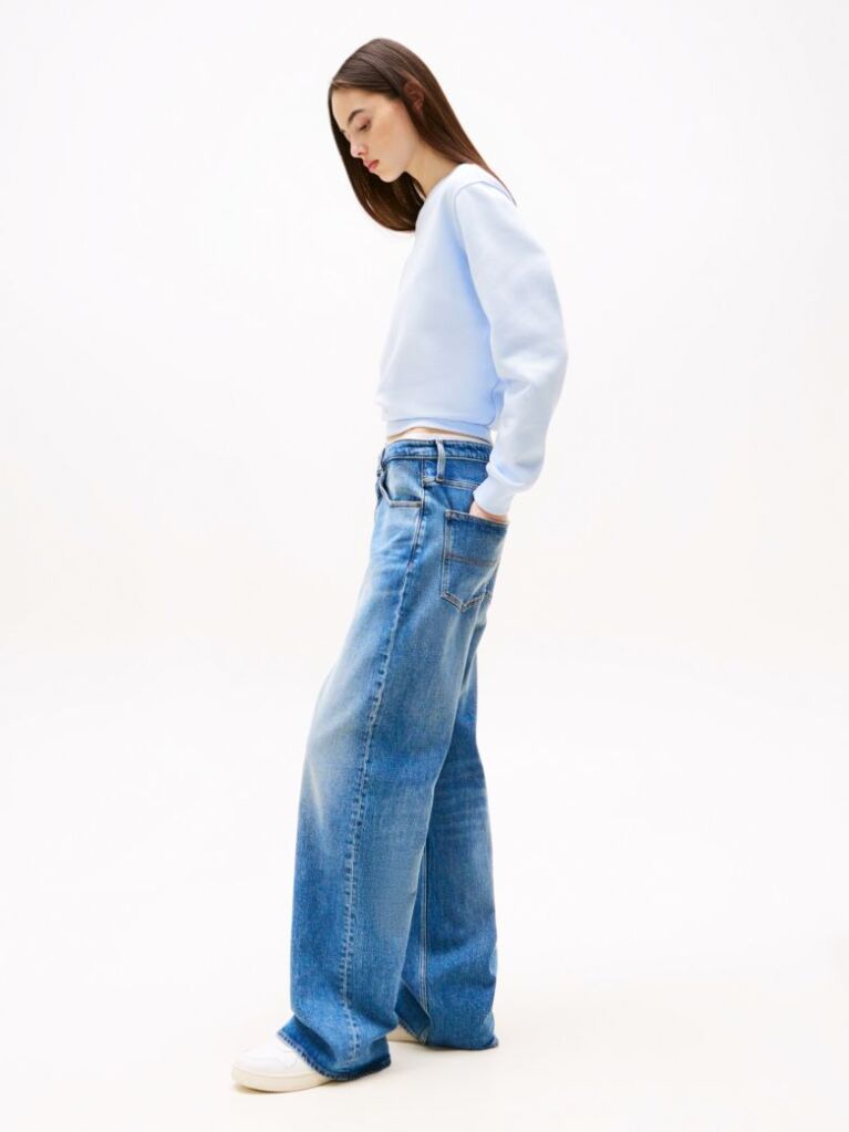 Denim Mia Mid Rise Relaxed Straight Jeans  Women