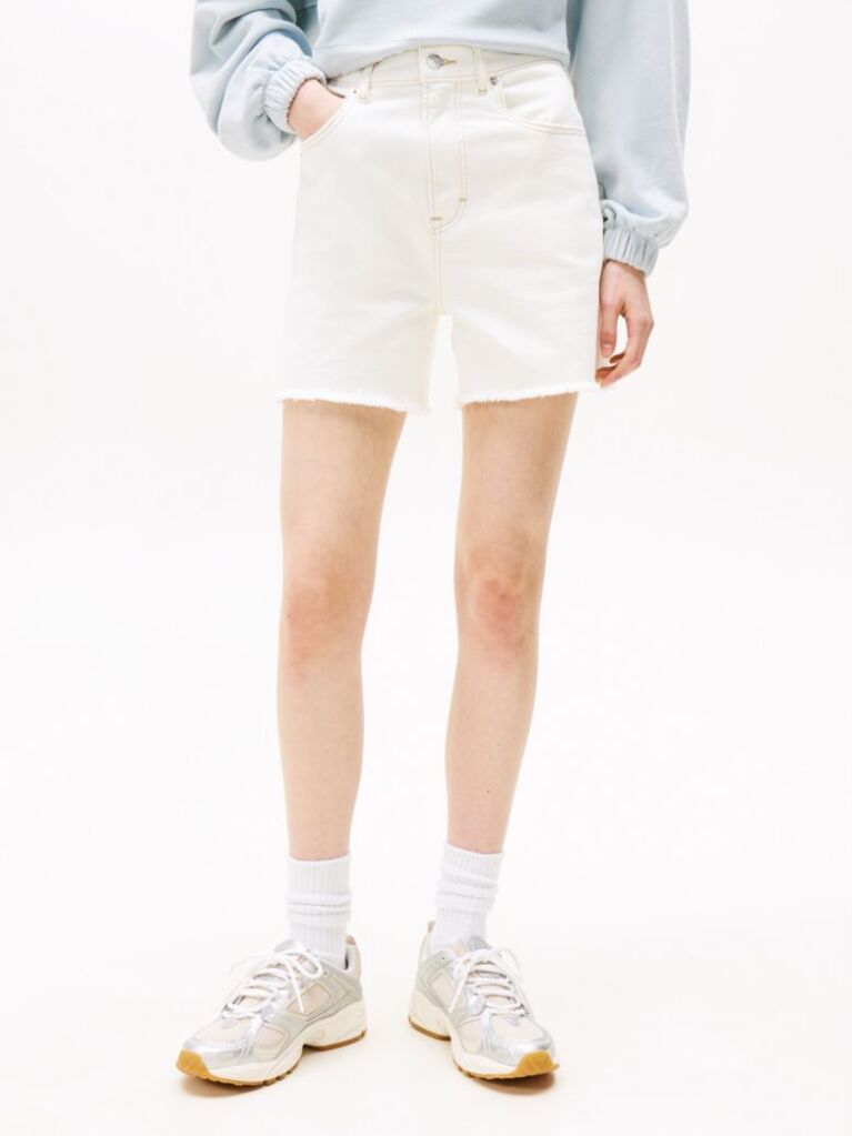 Denim Denim Mom Σορτς Σε Κανονική Γραμμή  Γυναίκες