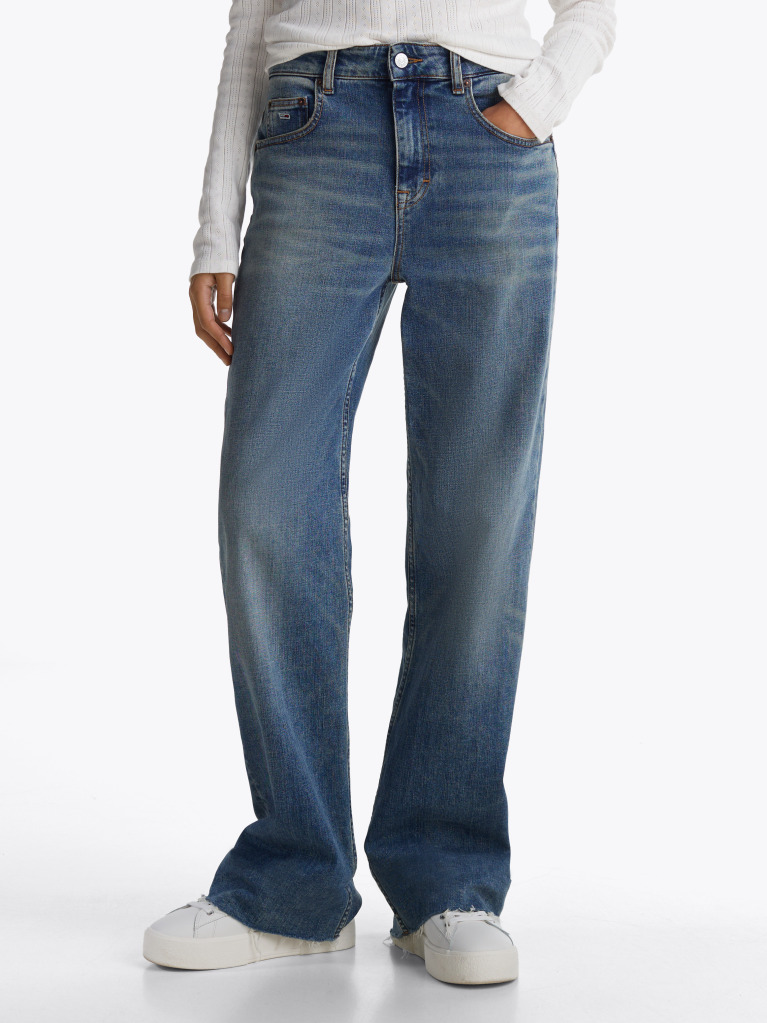 Denim Mia Άνετο Τζιν Με Κανονική Μέση Και Ξεθωριασμένο Εφέ  Γυναίκες