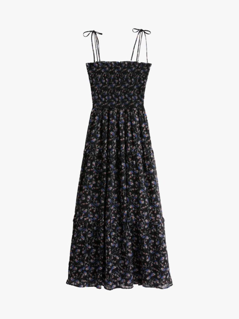 Multi Floral Print Chiffon Wrap Maxi Dress  Women