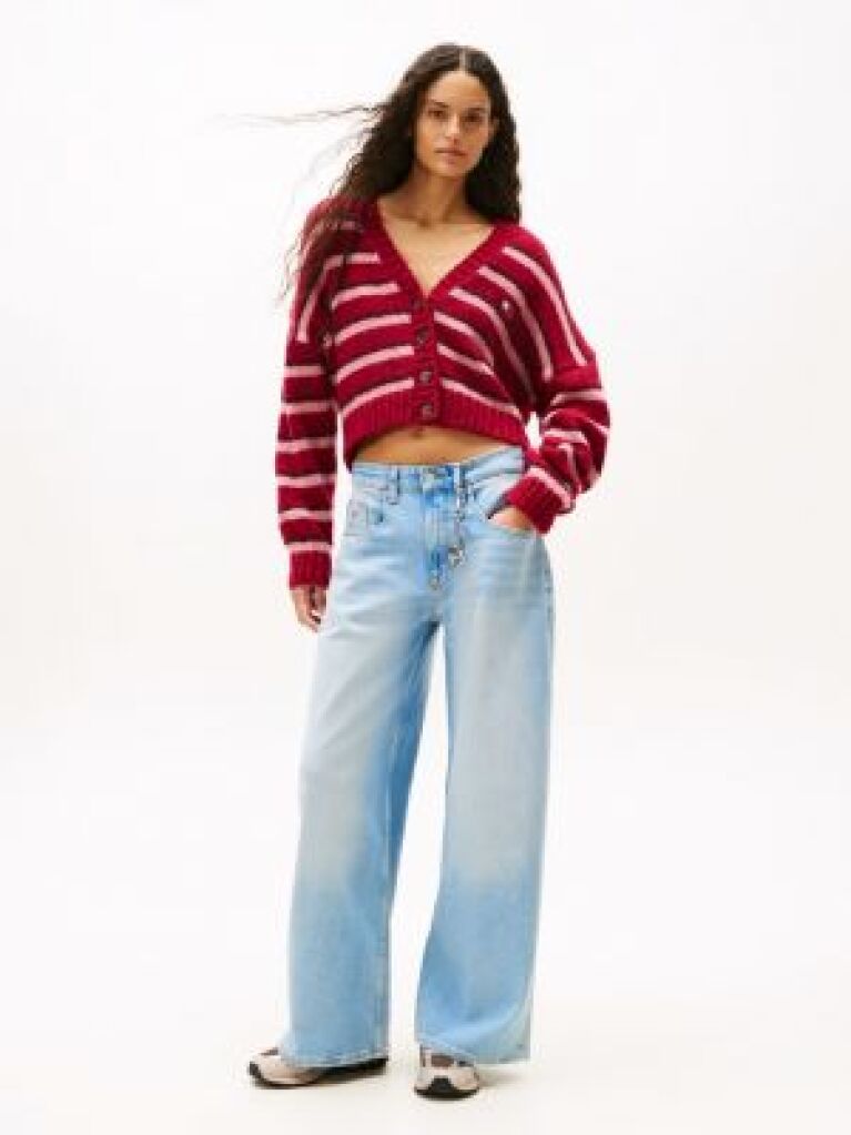 Denim Charlie Mid Rise Loose Jeans  Women
