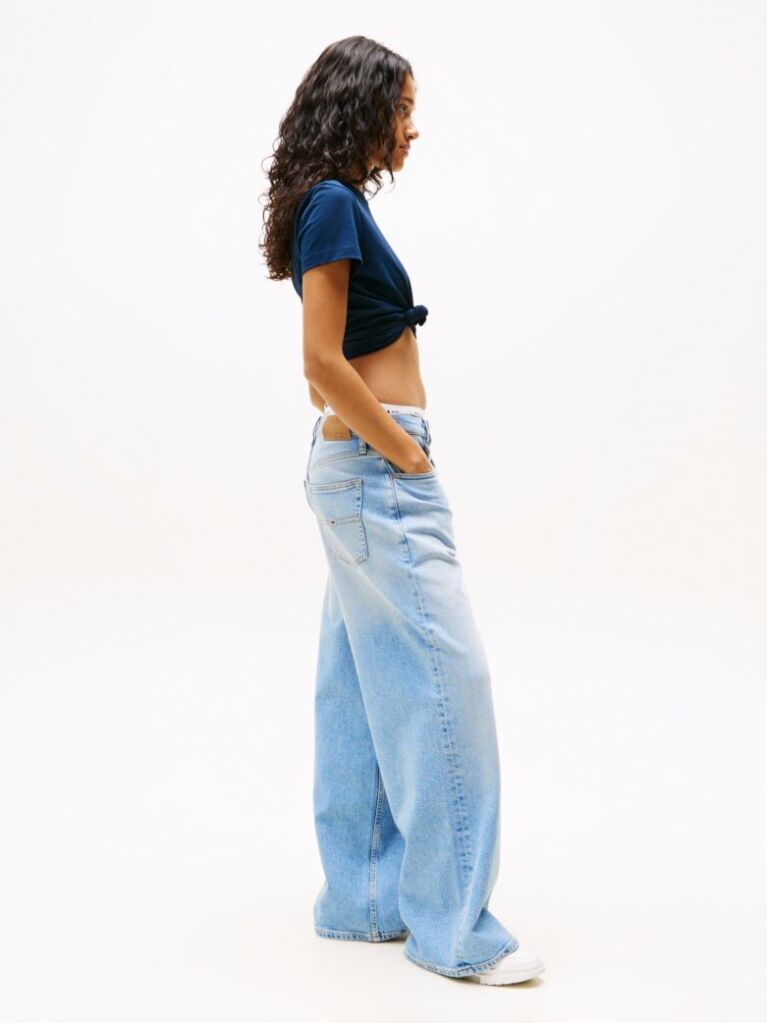 Denim Charlie Mid Rise Loose Jeans  Women