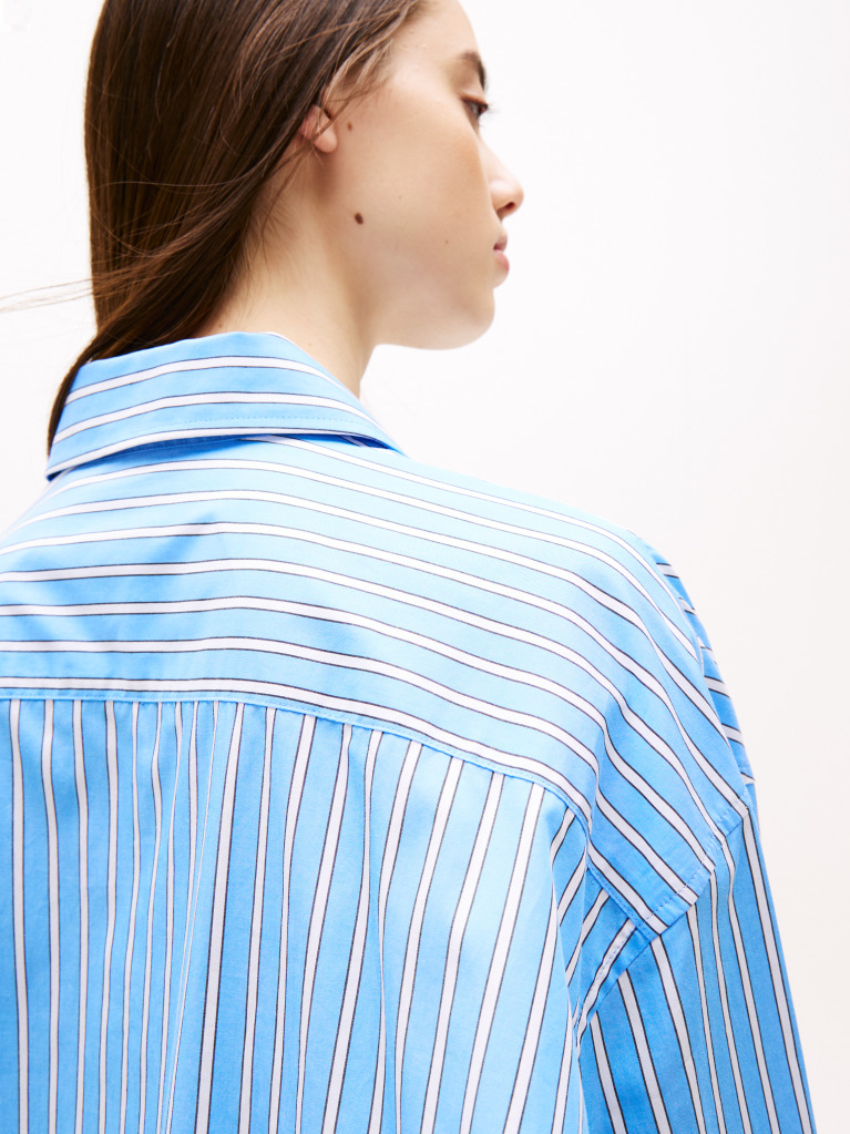 Multi Oversized Μίνι Φόρεμα Σε Στιλ Πουκαμίσας  Γυναίκες