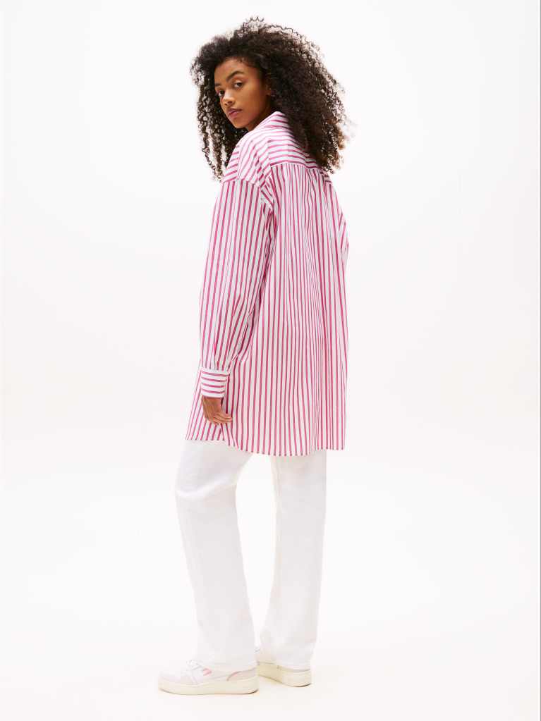Multi Oversized Μίνι Φόρεμα Σε Στιλ Πουκαμίσας  Γυναίκες