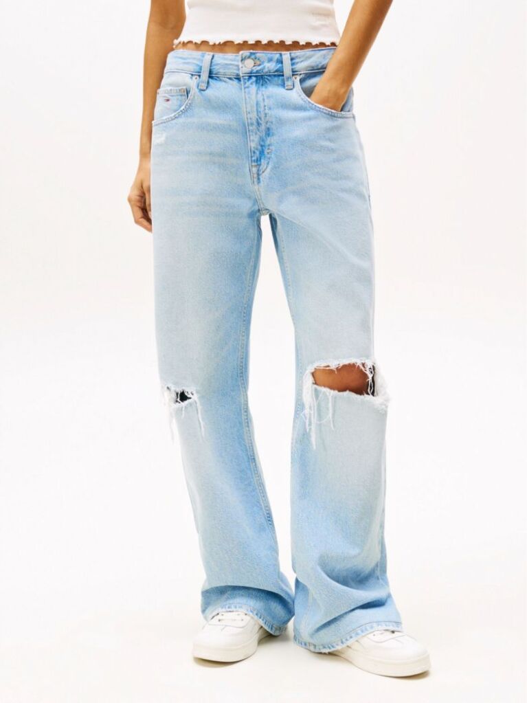 Denim Mia Mid Rise Relaxed Straight Jeans  Women