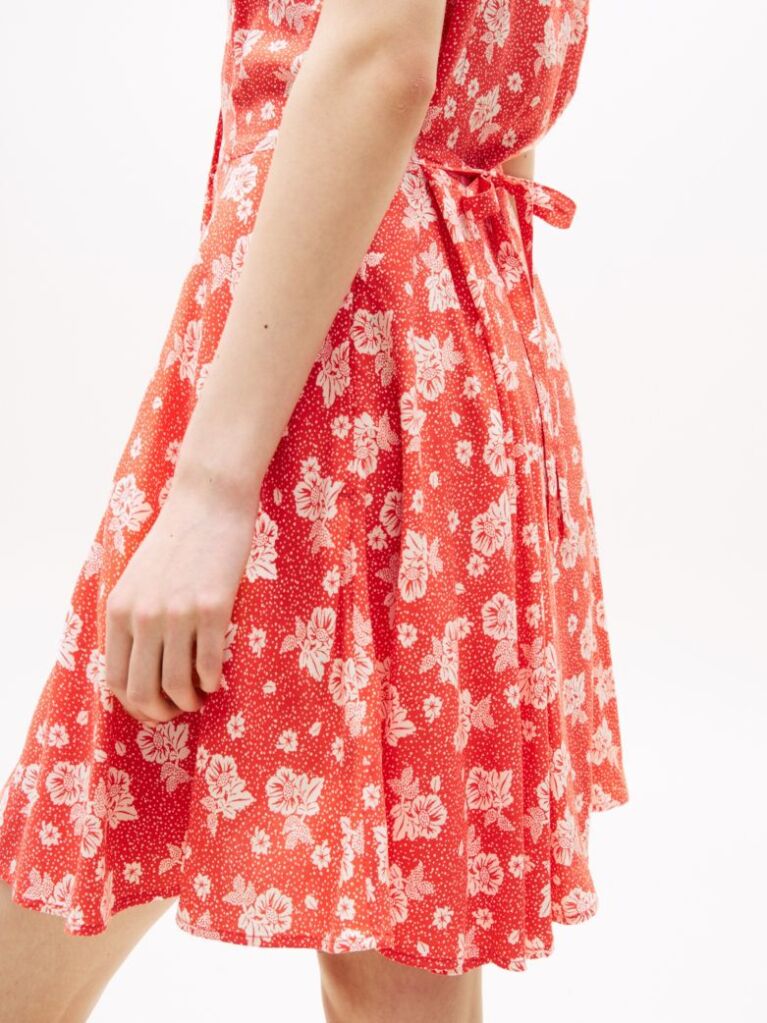 Multi Floral Print Slim Mini Dress  Women