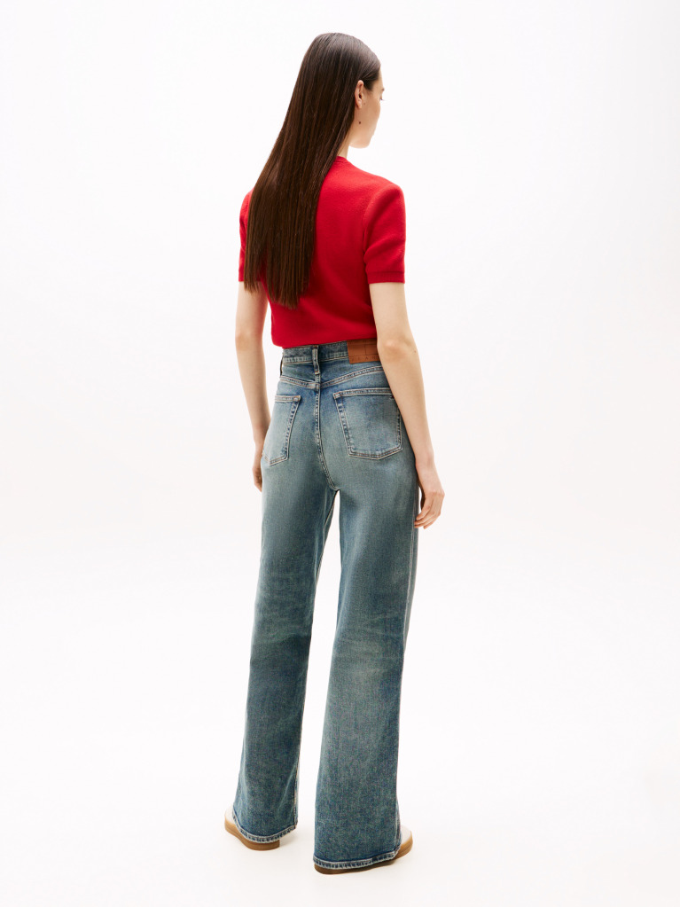 Denim Claire High Rise Wide Leg Jeans  Women