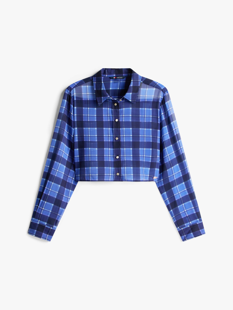 Multi Άνετο Cropped Πουκάμισο  Γυναίκες