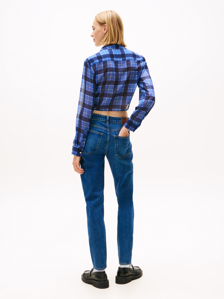 Denim Mid Rise Slim Jeans  Women