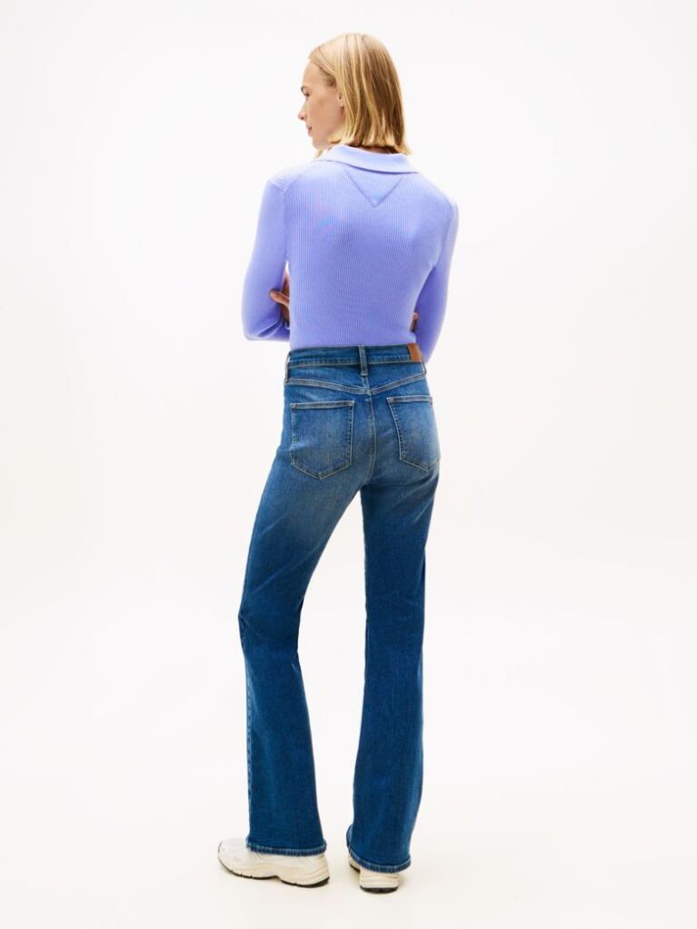 Denim Sylvia High Rise Skinny Flared Jeans  Women