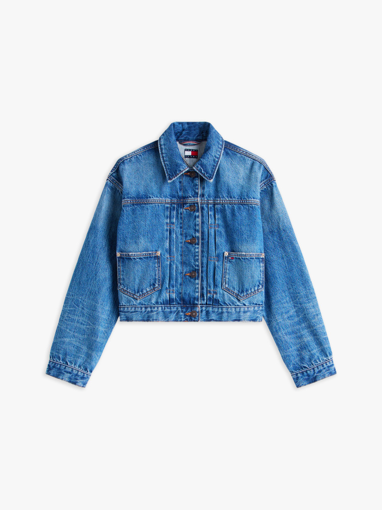 Denim Πλισέ Denim Trucker Τζάκετ  Γυναίκες