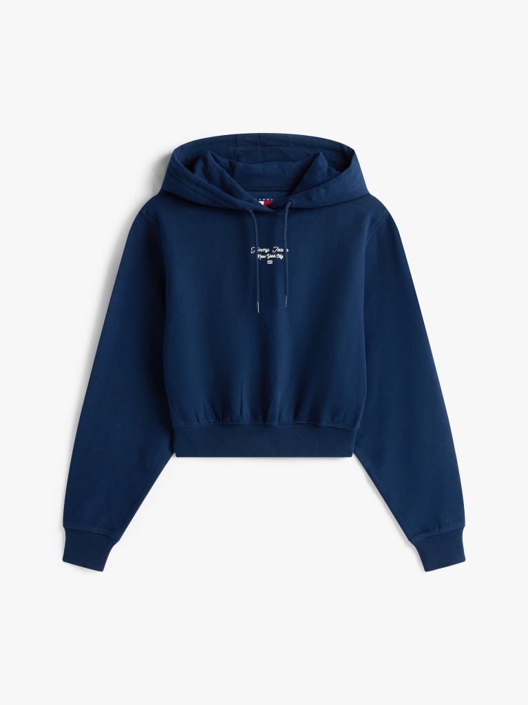 Μπλε Essential Hoodie Με Λογότυπο  Γυναίκες