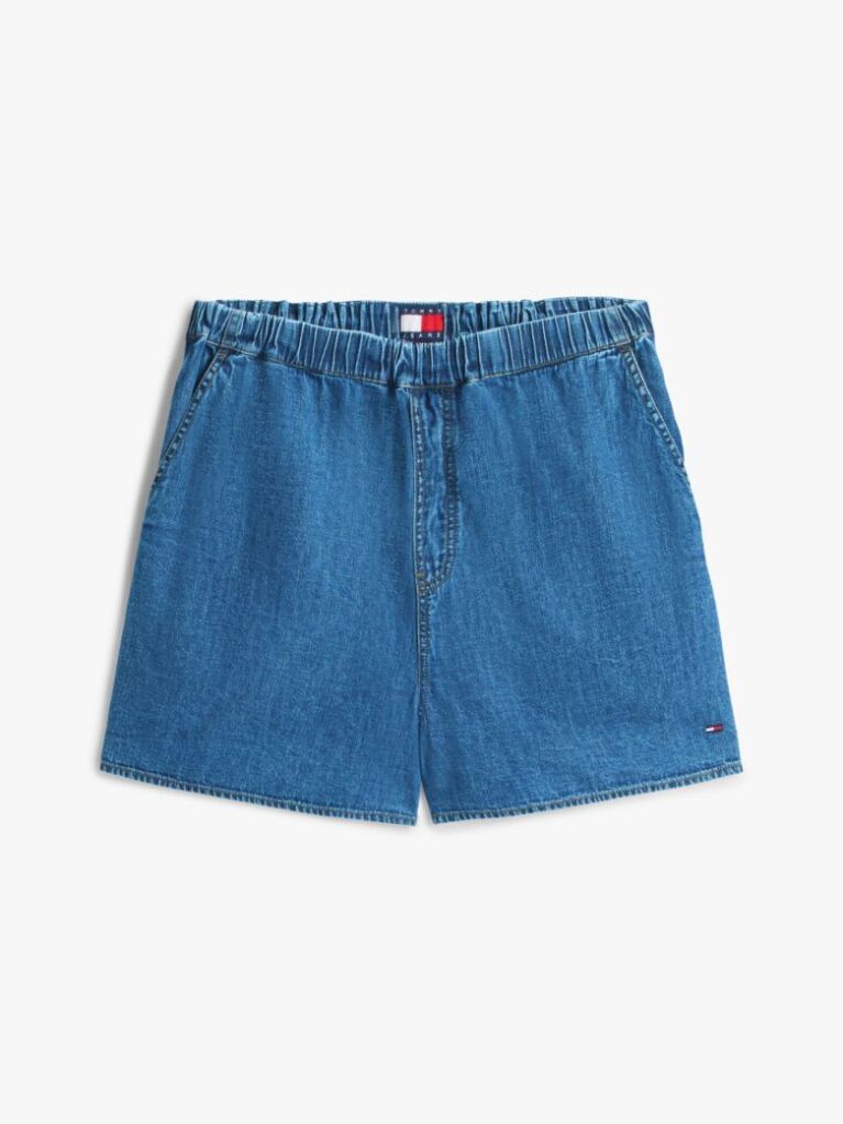 Denim Chambray Loose Shorts  Women
