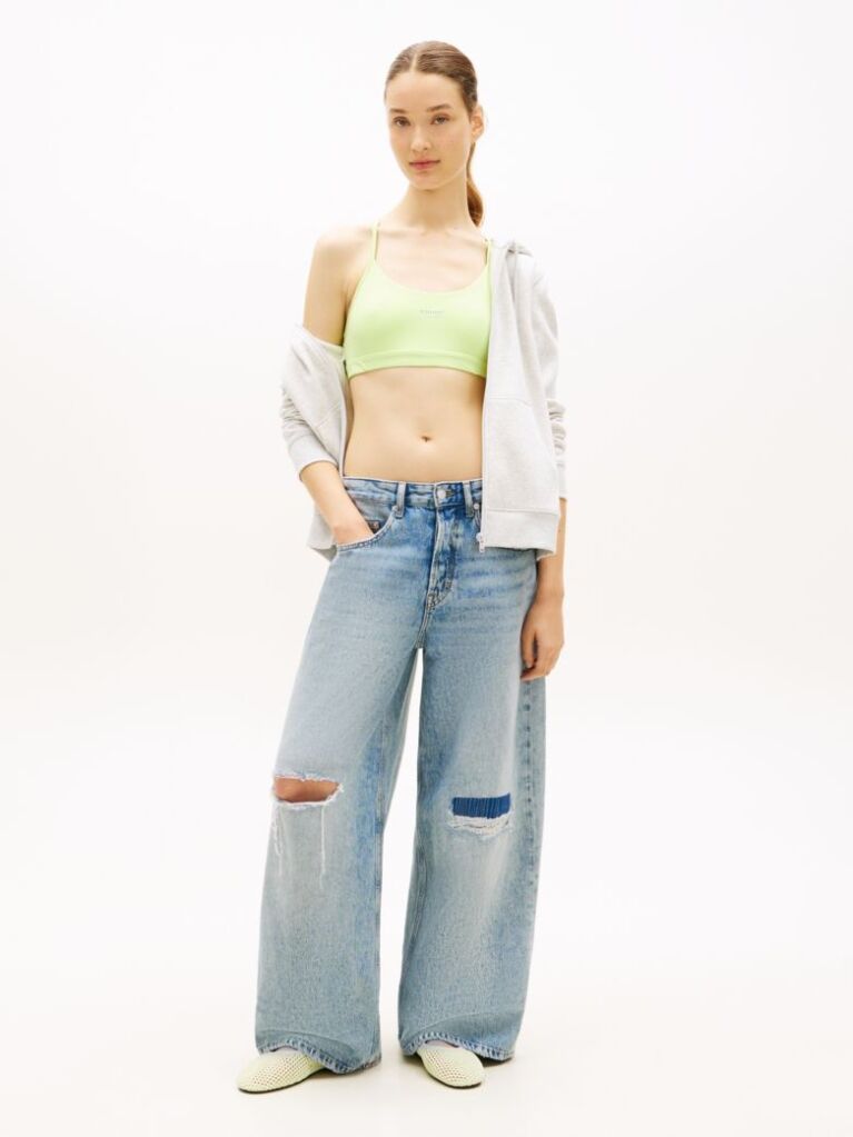 Πράσινο Bralette Τοπ Με Λογότυπο  Γυναίκες