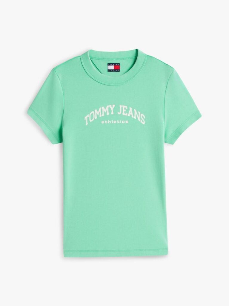 Blue Logo Slim Crew Neck T-Shirt  Women