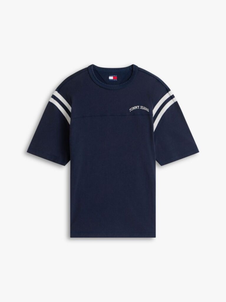 Blue Logo Oversized Crew Neck T-Shirt  Women