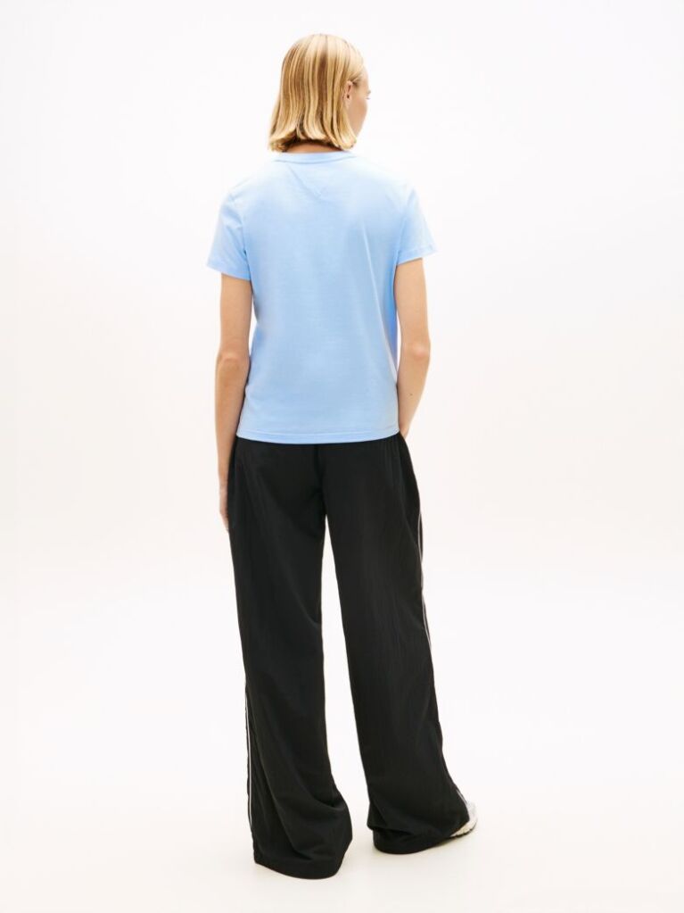 Blue Bubble Logo Crew Neck T-Shirt  Women