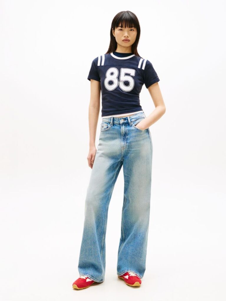 Denim Claire Ψηλόμεσο Φαρδύ Τζιν  Γυναίκες