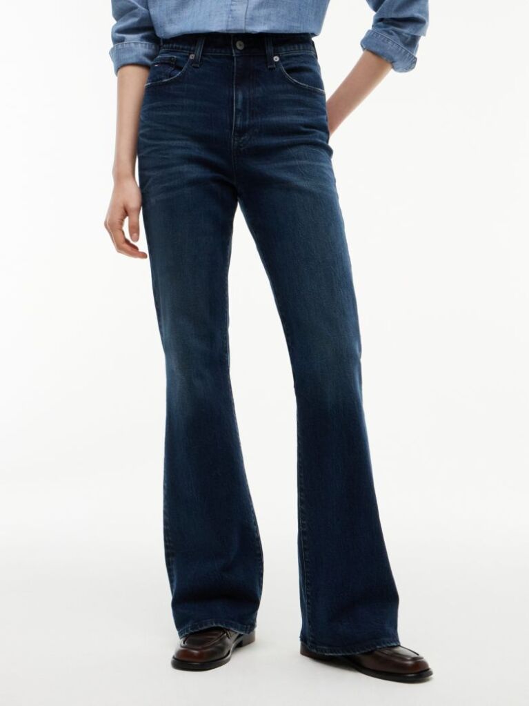 Denim Sylvia Ψηλόμεσο Bootcut Τζιν Με Εφέ Ξεθωριάσματος  Γυναίκες