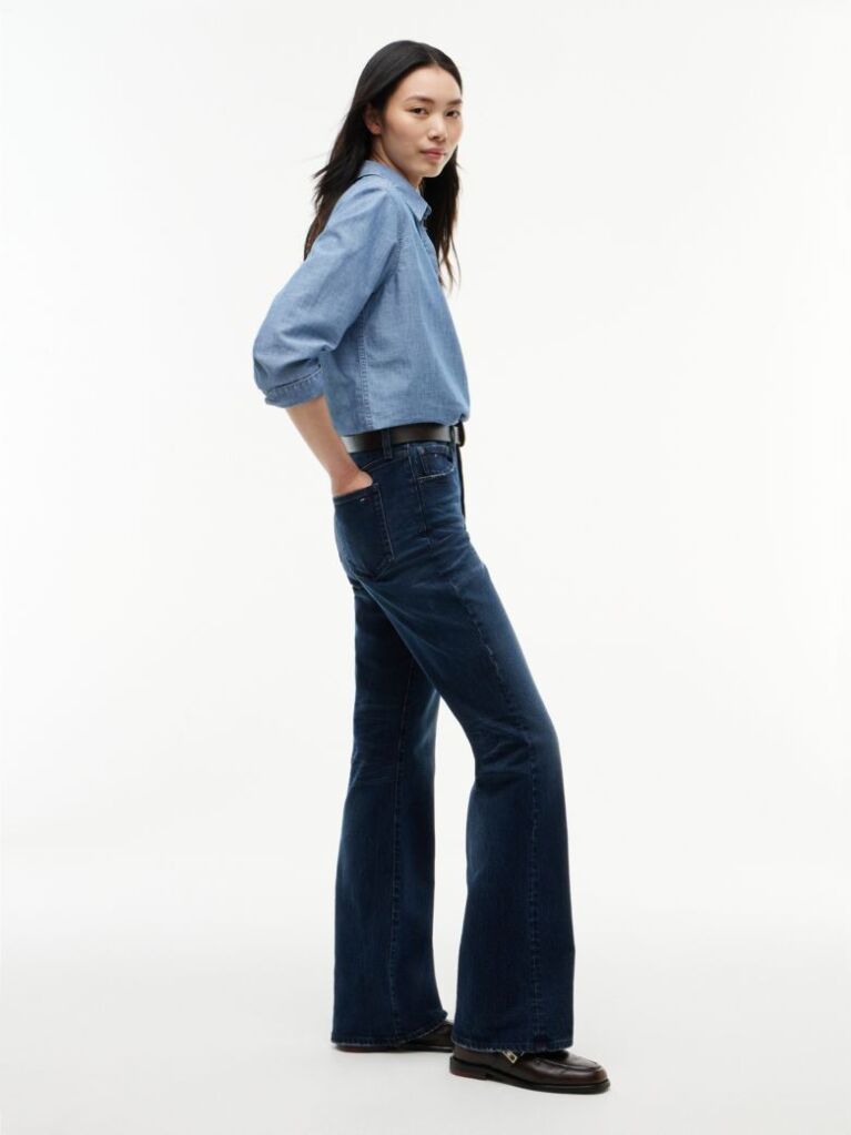 Denim Sylvia Ψηλόμεσο Bootcut Τζιν Με Εφέ Ξεθωριάσματος  Γυναίκες