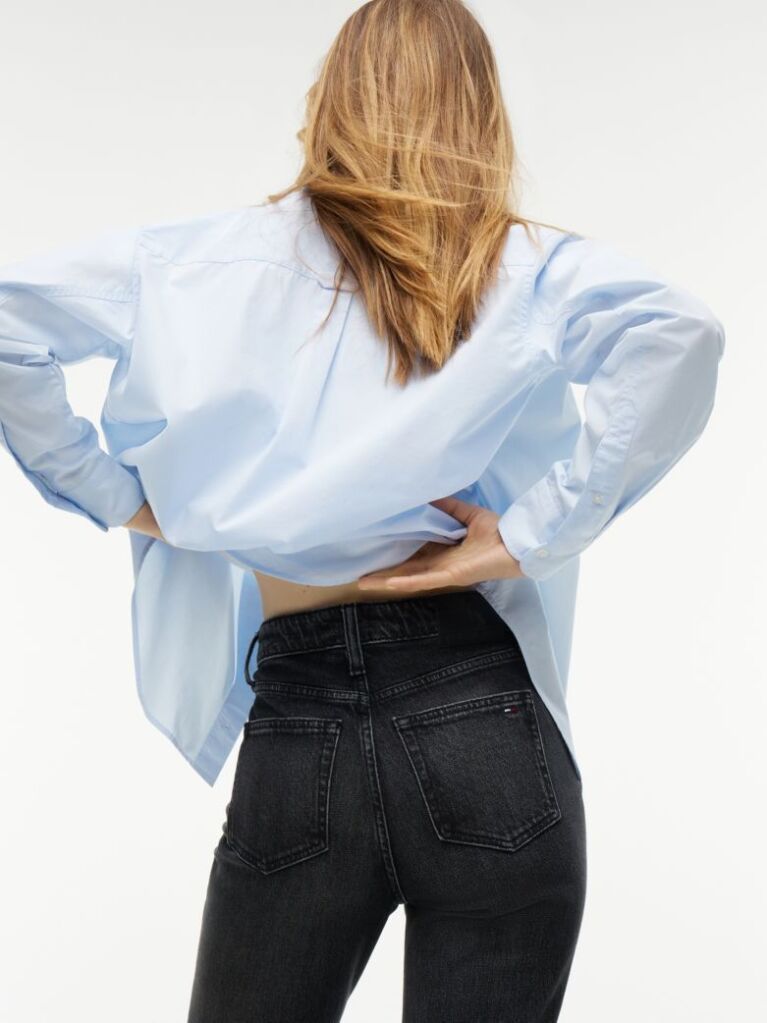 Denim Sylvia Ψηλόμεσο Bootcut Μαύρο Τζιν  Γυναίκες