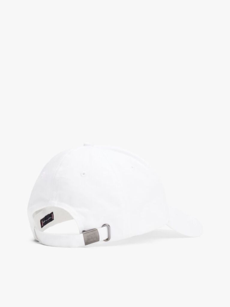 White Classic Baseball Cap  Men