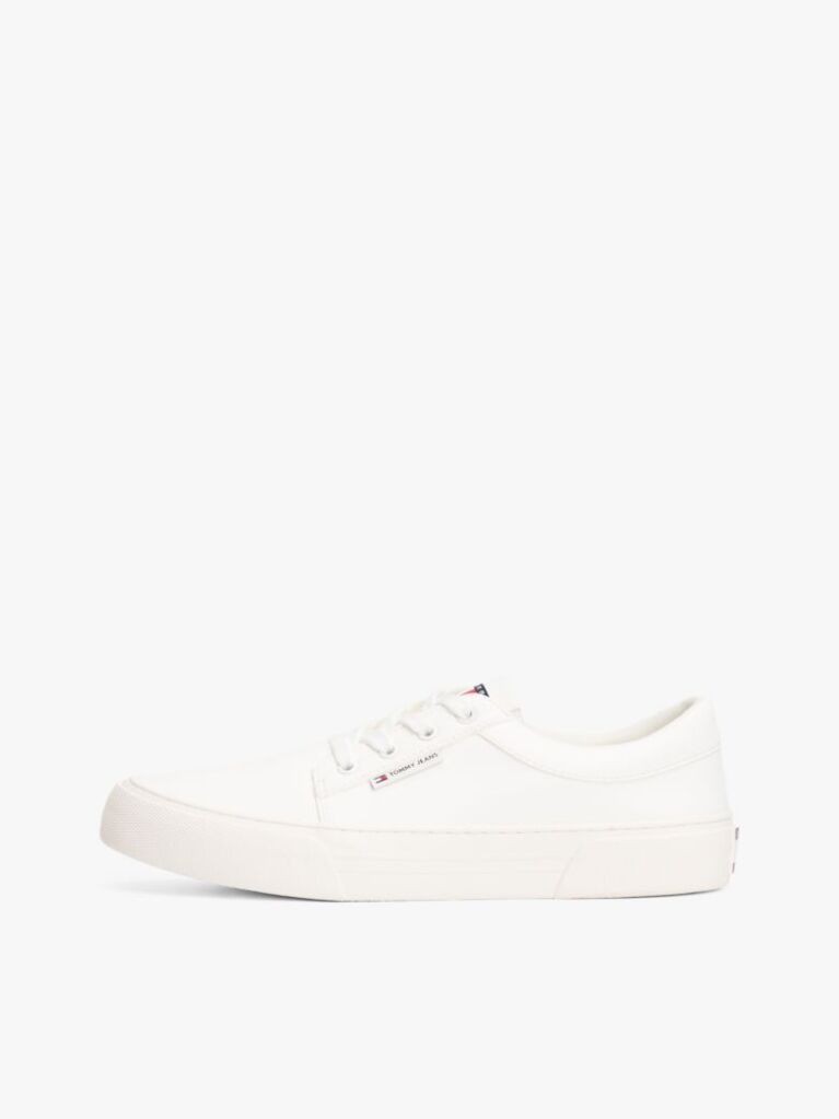 Άσπρο Essential Sneakers Με Σόλα Flatform  Άνδρες