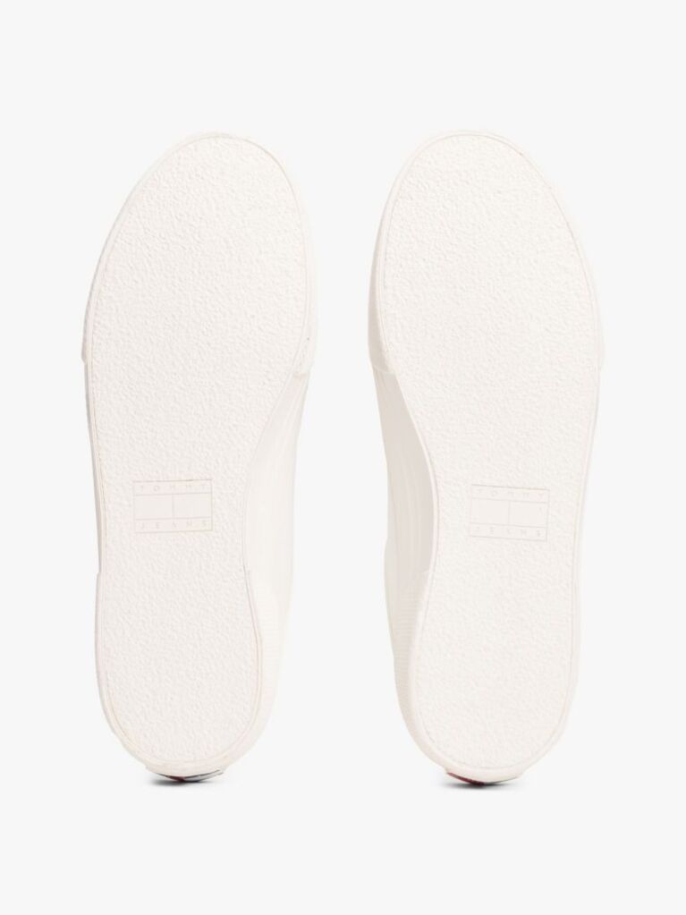 Άσπρο Essential Sneakers Με Σόλα Flatform  Άνδρες