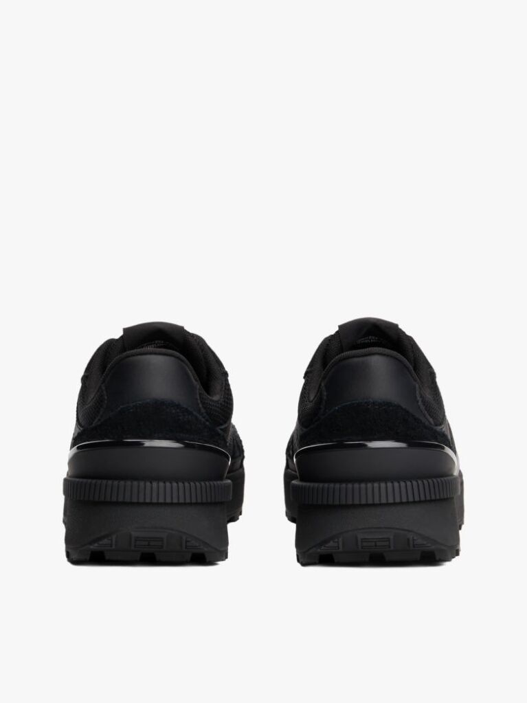 Black Technical Runner Essential Sneakers  Men