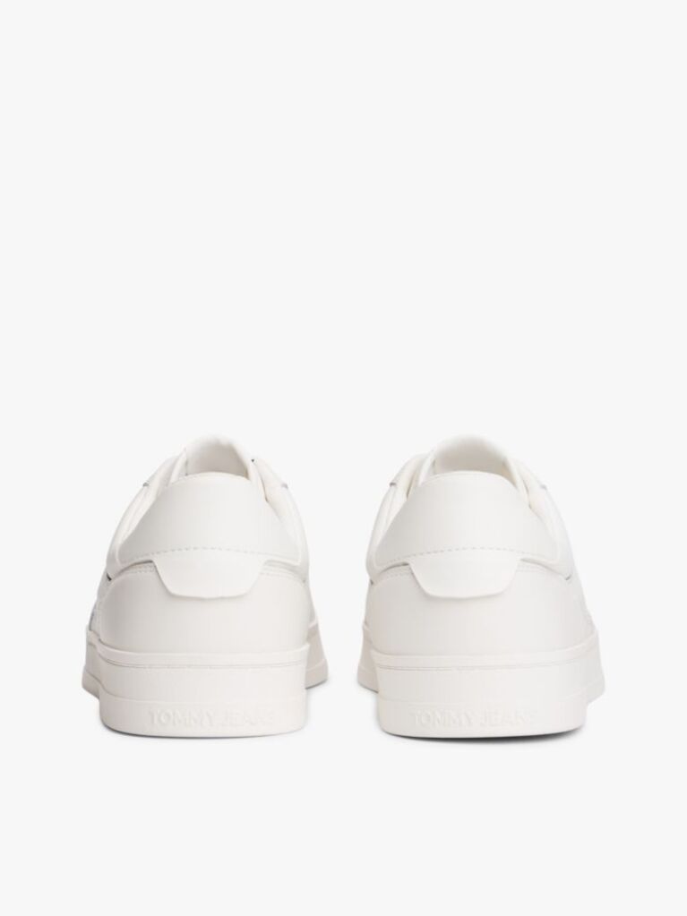 Beige The Greenwich Essential Leather Trainers  Men
