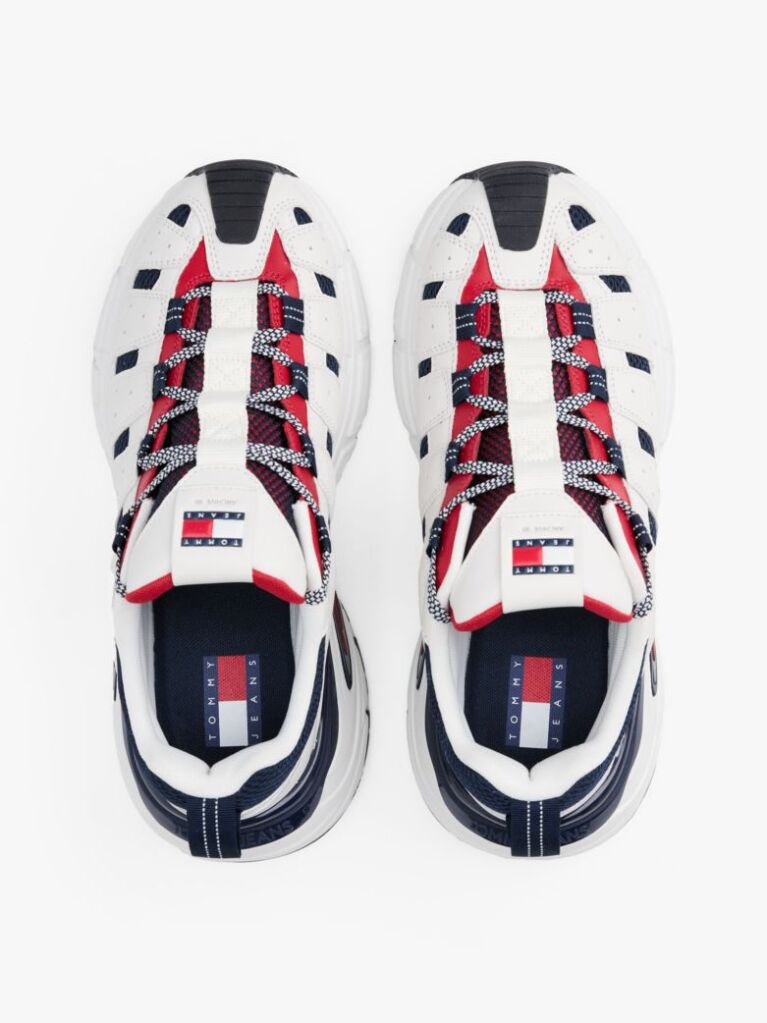 Multi Archive Mixed Texture Cleat Trainers  Men