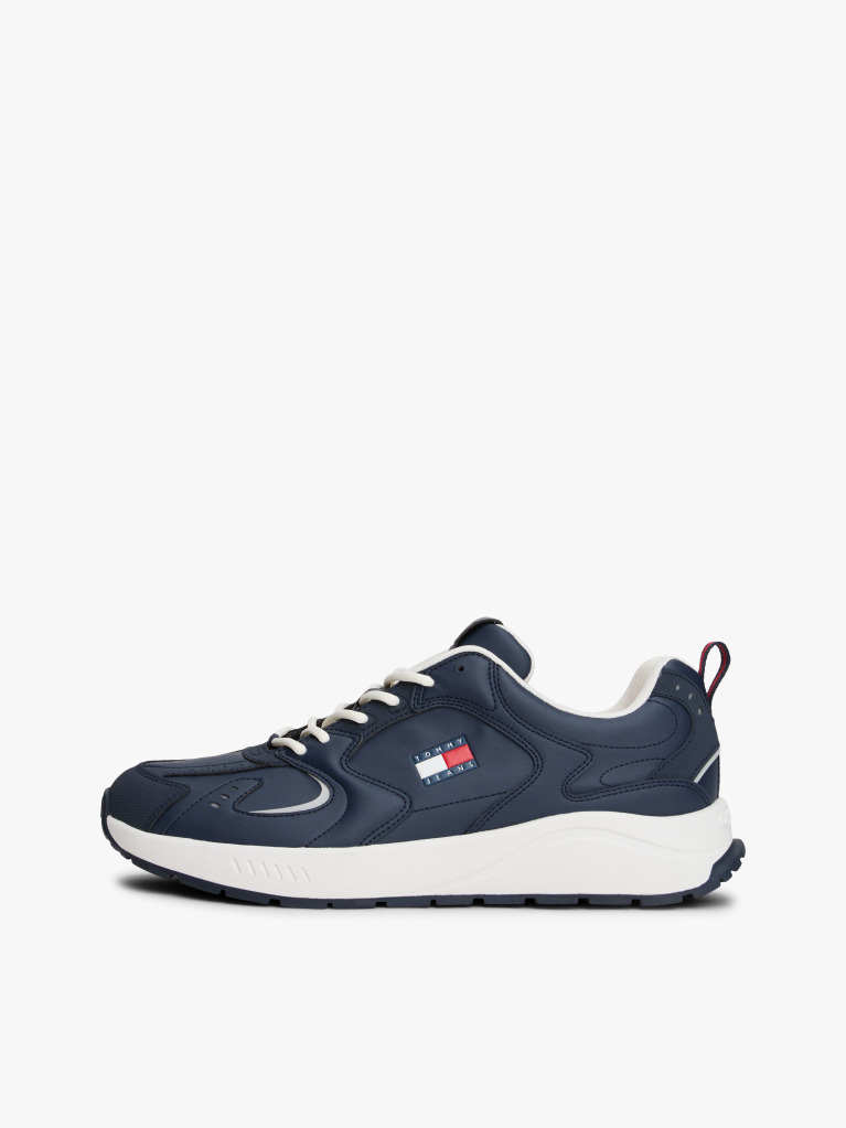 Μπλε Cleat Sneakers Με Μίξη Υφών  Άνδρες