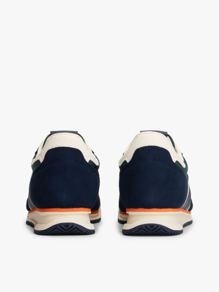 Μπλε Ρετρό Sneakers Με Μίξη Υφών  Άνδρες