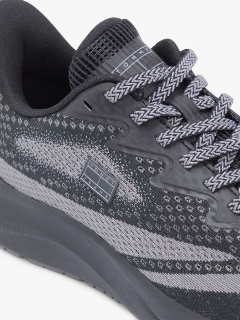 Μαύρο Sneakers Με Π[λεκτό Φινίρισμα  Άνδρες
