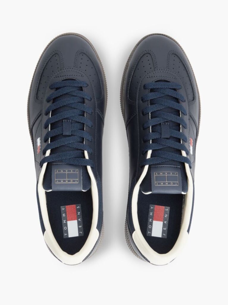 Μπλε The Greenwich Δερμάτινα Sneakers Με Λογότυπο  Άνδρες