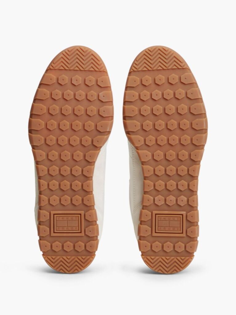 Άσπρο Δερμάτινα Sneakers Με Χαμηλό Κόψιμο  Άνδρες
