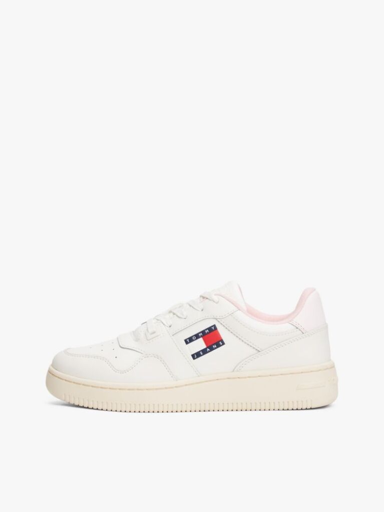 Ροζ Essential Ρετρό Δερμάτινα Sneakers Basketball  Γυναίκες