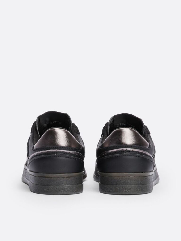 Μαύρο The Greenwich Δερμάτινα Sneakers Με Λογότυπο  Γυναίκες