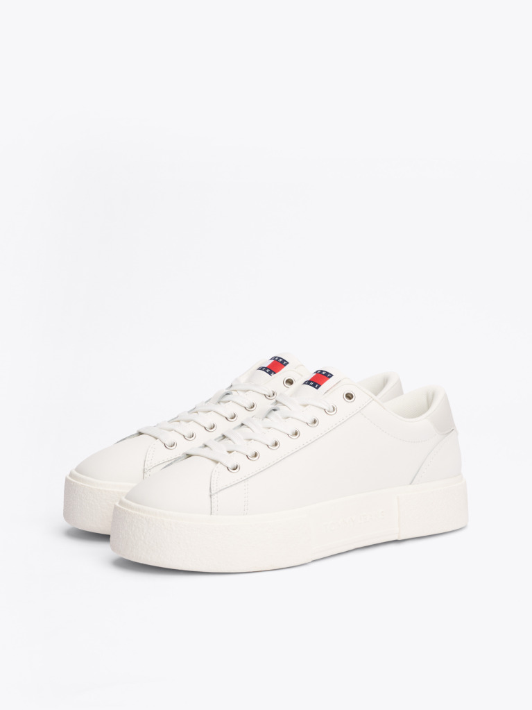 Beige Flatform Trainers  Women