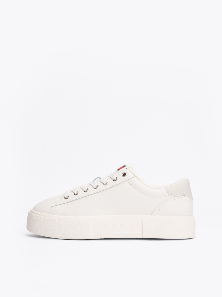 Beige Flatform Trainers  Women