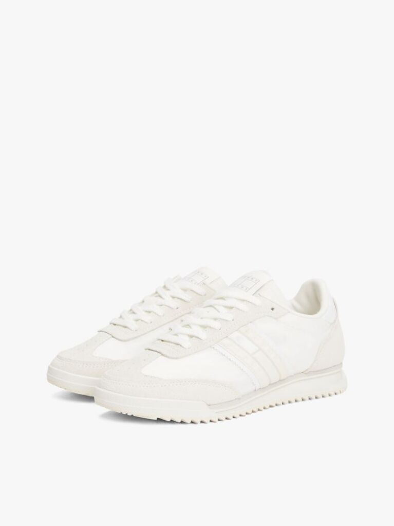Μπεζ Δερμάτινα Κλασικά Sneakers  Γυναίκες