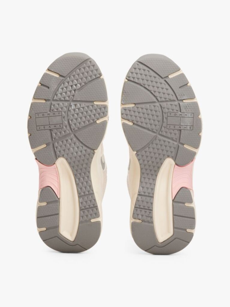 Pink Archive Mixed Texture Chunky Trainers  Women