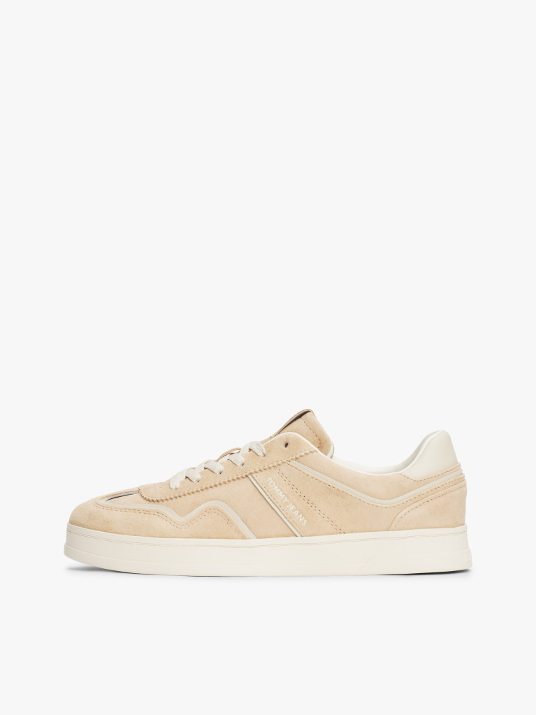 Μπεζ The Greenwich Σουέντ Sneakers  Γυναίκες